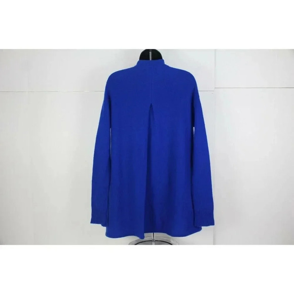 ladies Neiman Marcus blue cashmere sweater size M - Picture 4 of 6
